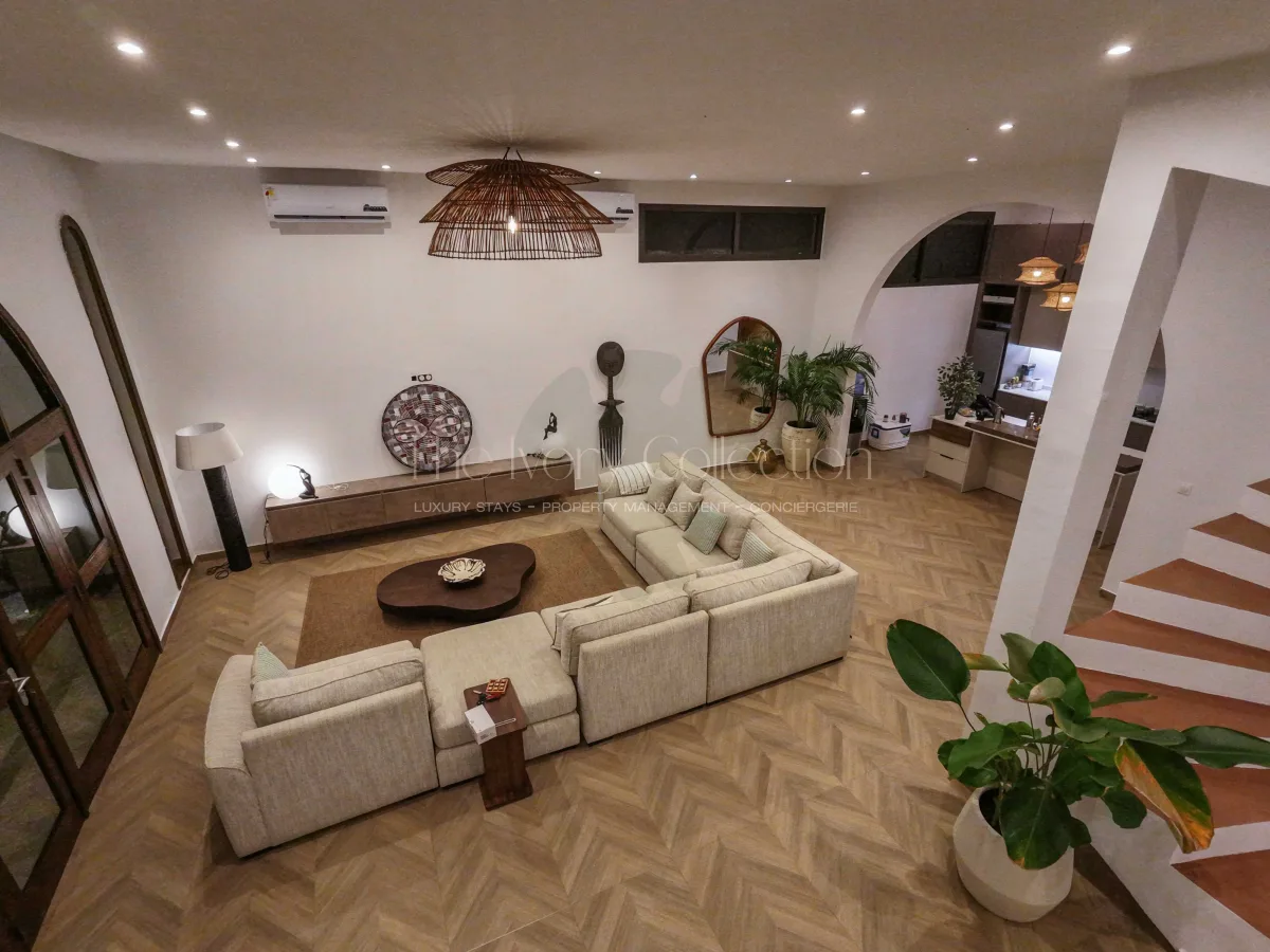 Maison Saleya - Salon intérieur